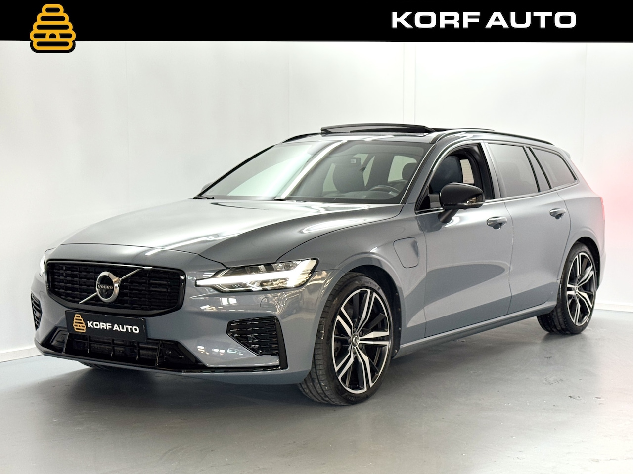 Volvo V60 - 2.0 T6 Recharge AWD R-Design 398PK | Pano | H&K | 360*cam | Leder - AutoWereld.nl