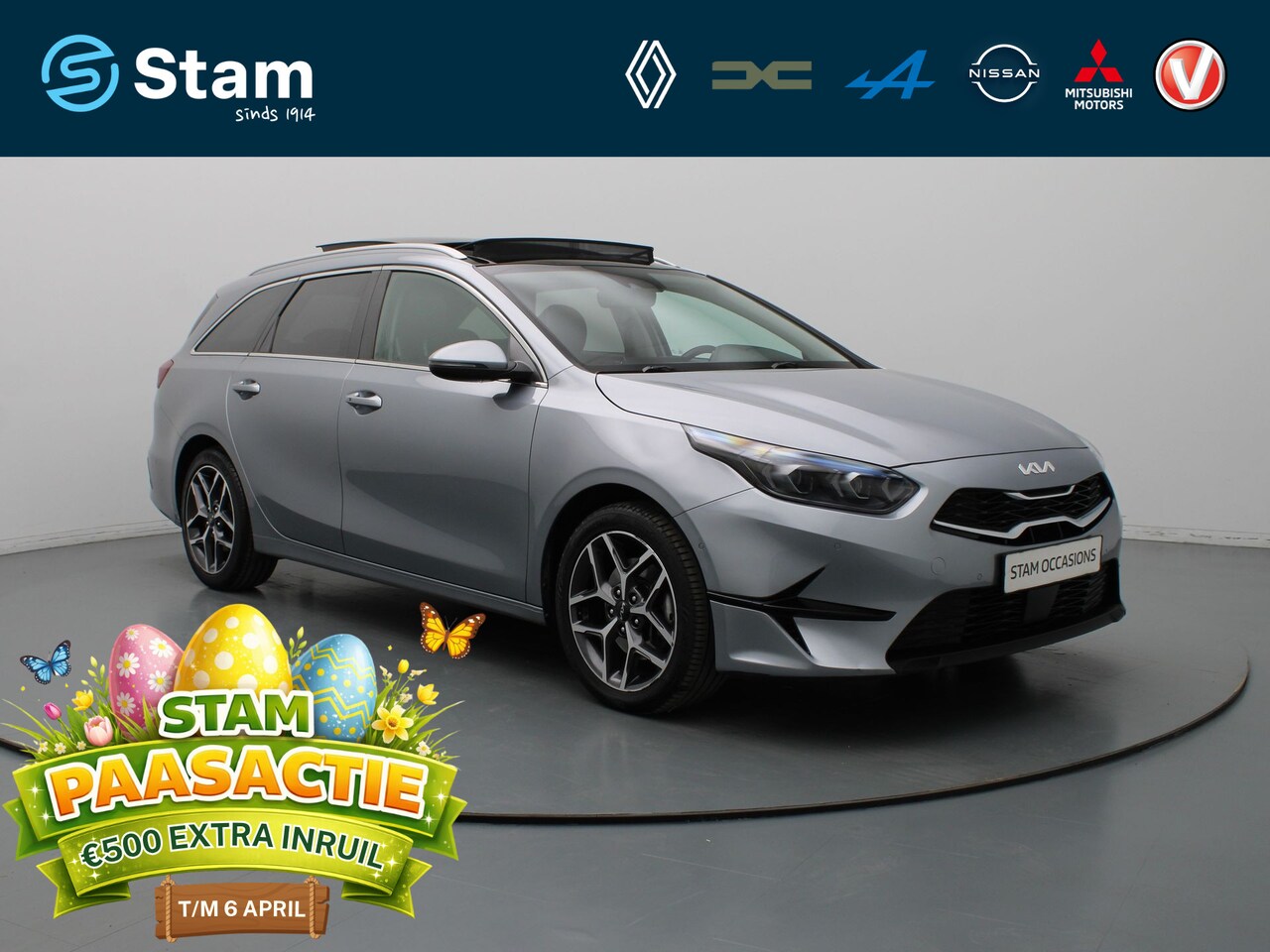 Kia Cee'd Sportswagon - Ceed 1.5 T-GDi MHEV ExecutiveLine Camera | Adapt. Cruis | Parkeersens. v+a | Trekhaak - AutoWereld.nl