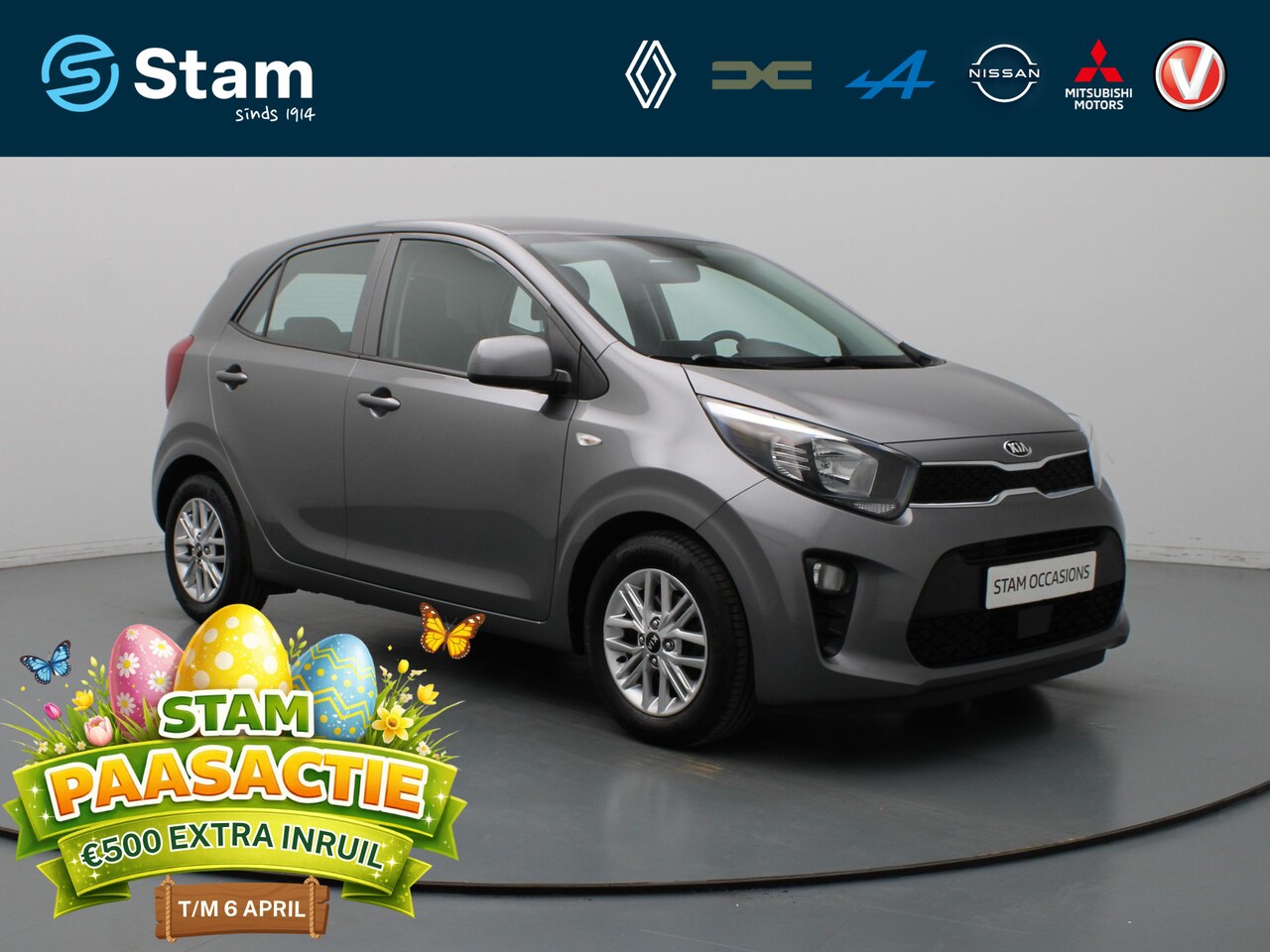 Kia Picanto - 67pk DPi DynamicLine Airco | Camera | Cruise | Carplay - AutoWereld.nl