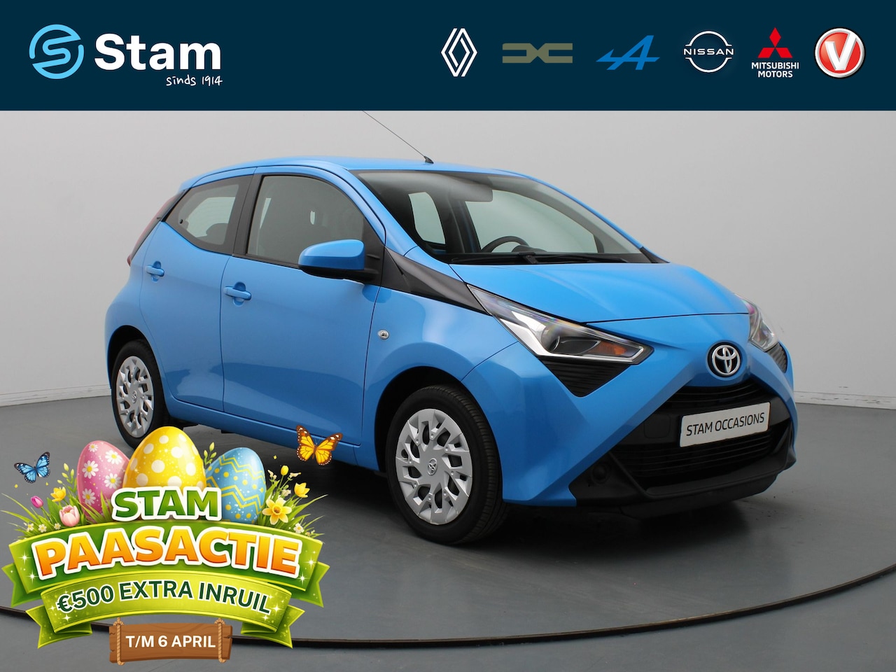 Toyota Aygo - 70pk VVT-i x-play Automaat Airco | Camera | Carplay - AutoWereld.nl
