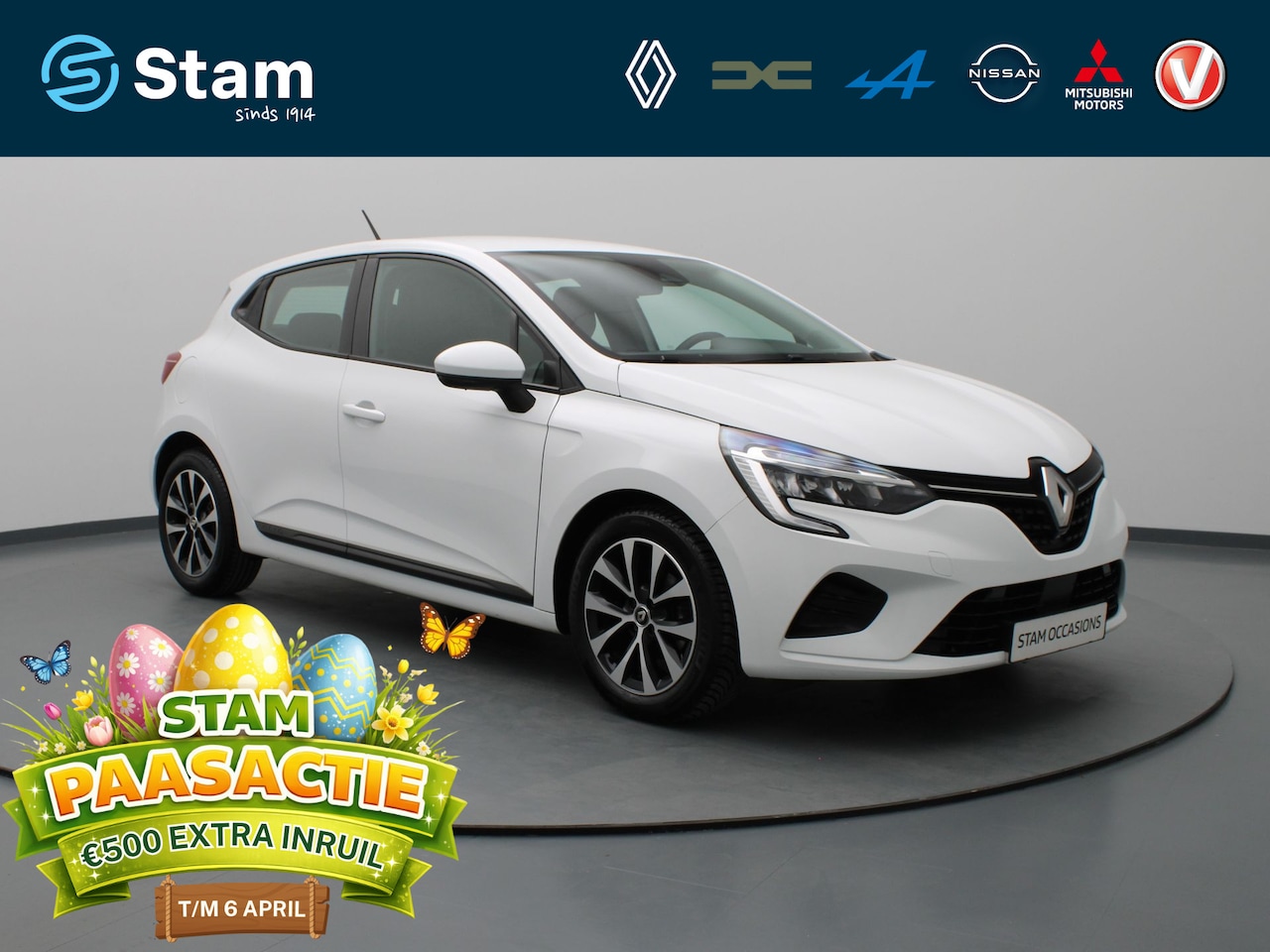 Renault Clio - TCe Zen 90pk Airco | Cruise | Navi | Parkeersens. achter - AutoWereld.nl