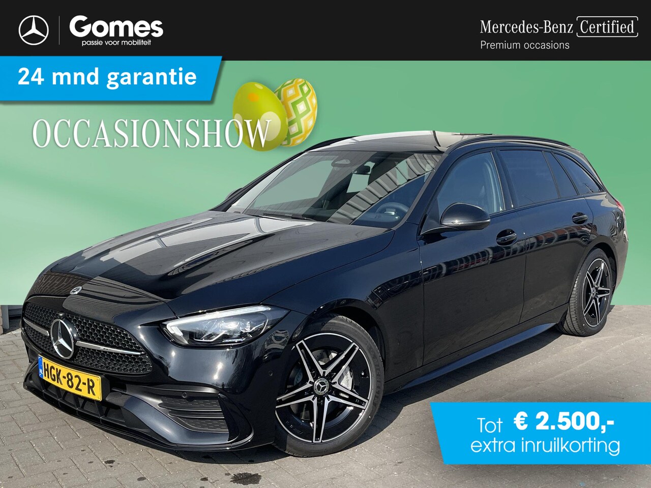 Mercedes-Benz C-klasse Estate - 180 Star Edition AMG | Night Pakket | Panoramadak | Trekhaak | Burmester 3D Surround Sound - AutoWereld.nl