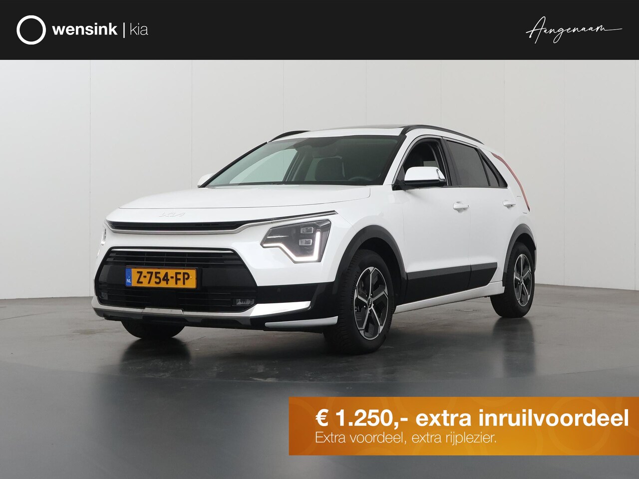 Kia Niro - 1.6 GDi Hybrid DynamicPlusLine | Panoramadak | Stoel/Stuurwielverwarming | Head-Up Display - AutoWereld.nl