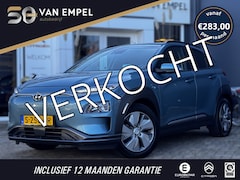 Hyundai Kona Electric - EV Comfort 64 kWh | 95% SOH | Trekhaak | Camera | Navigatie | Stoelverwarming |