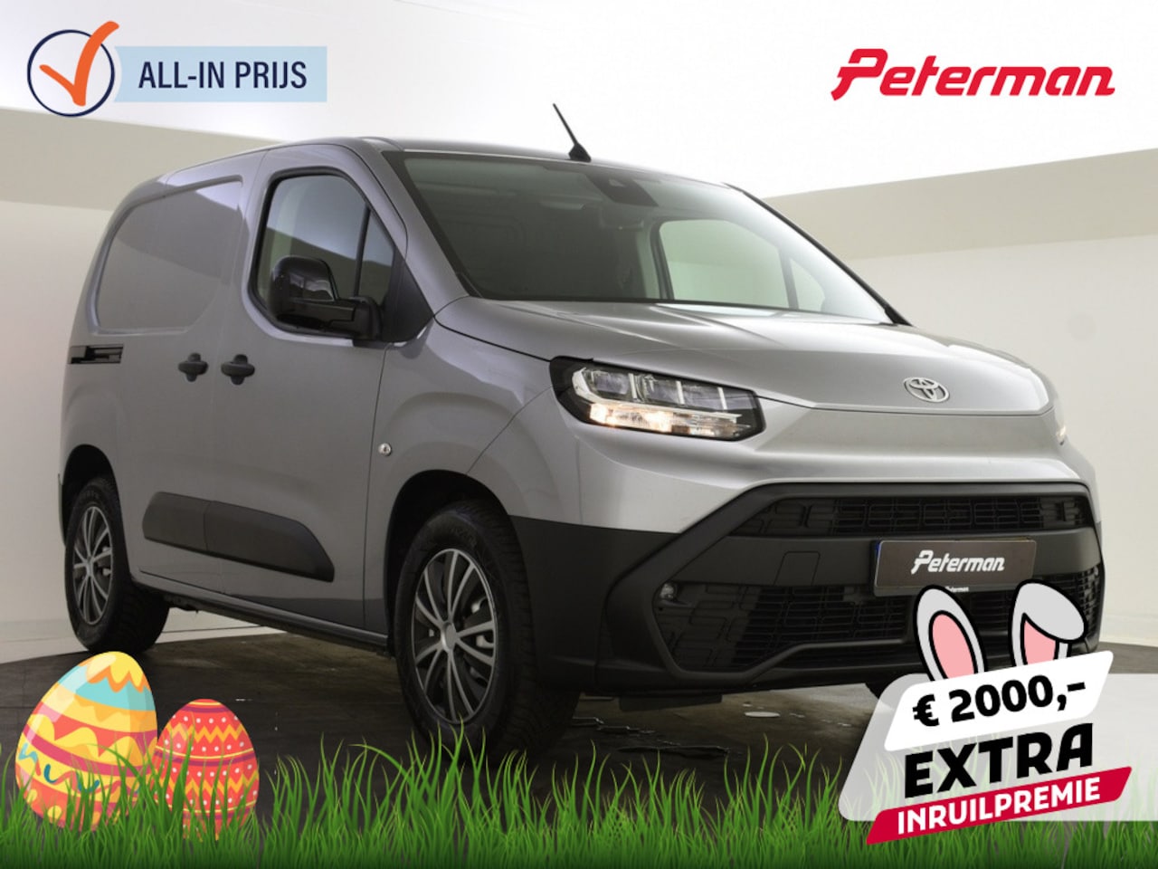 Toyota PROACE CITY Electric - 3p. Challenger 50 kWh | Nieuw Model | Stuur + Stoelverwarm. | - AutoWereld.nl