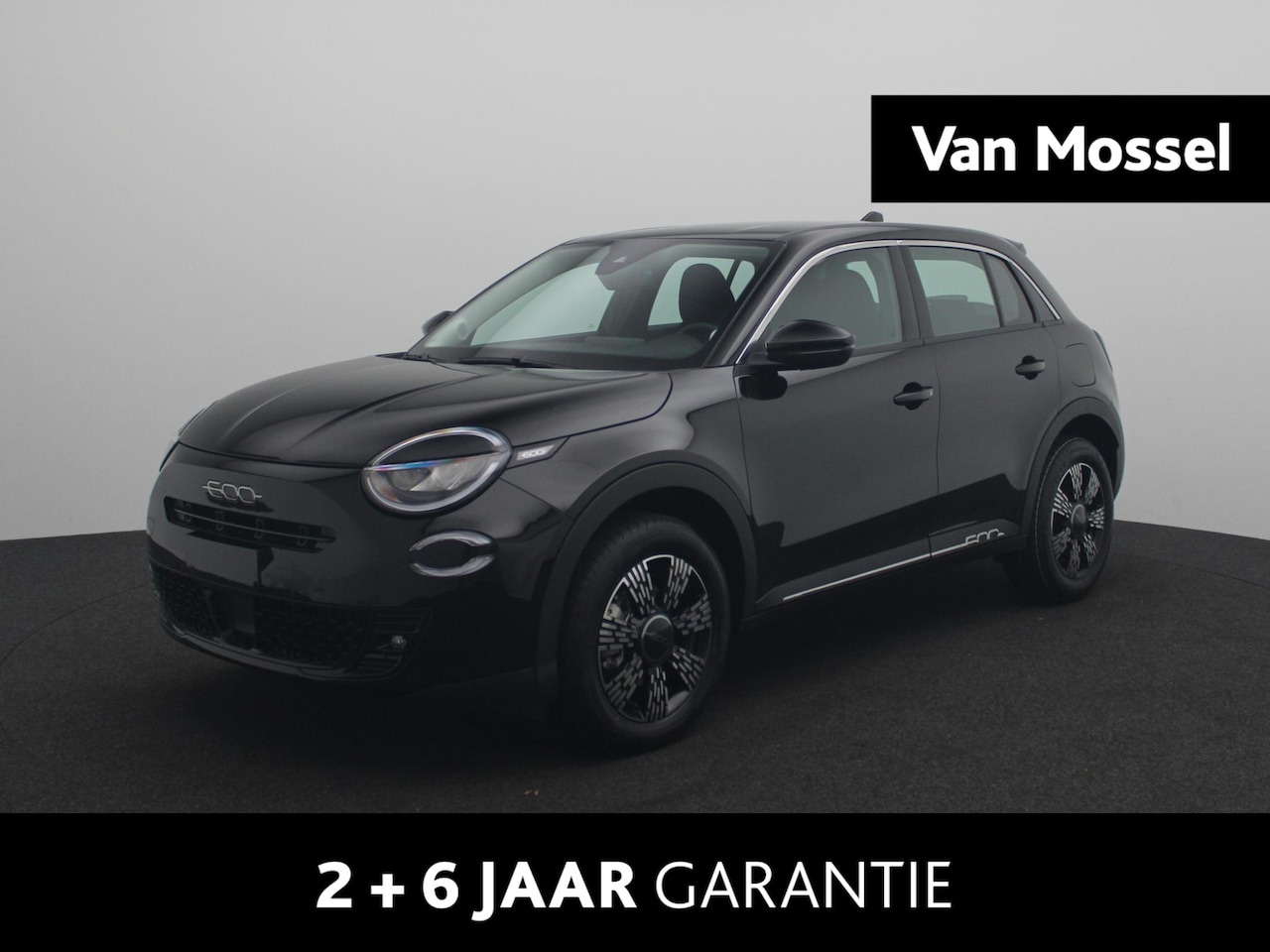Fiat 600 - 1.2 Hybrid Urban | Pack Style | Speciale Zwarte lak | Tot 8 Jaar Garantie | - AutoWereld.nl