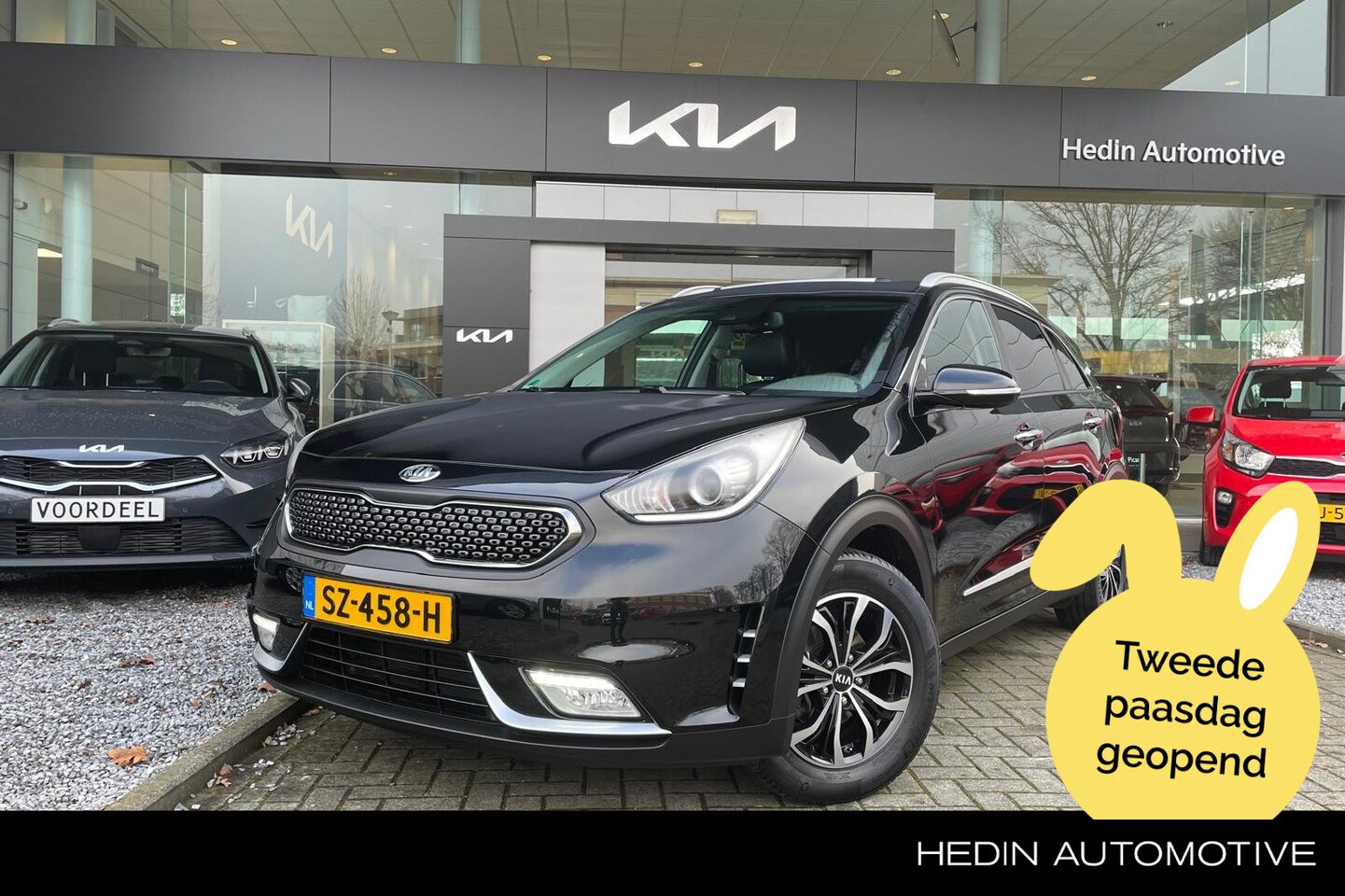 Kia Niro - 1.6 GDi Hybrid Edition | Trekhaak | Stoel- en Stuurverwarming | Camera | Navigatie | - AutoWereld.nl