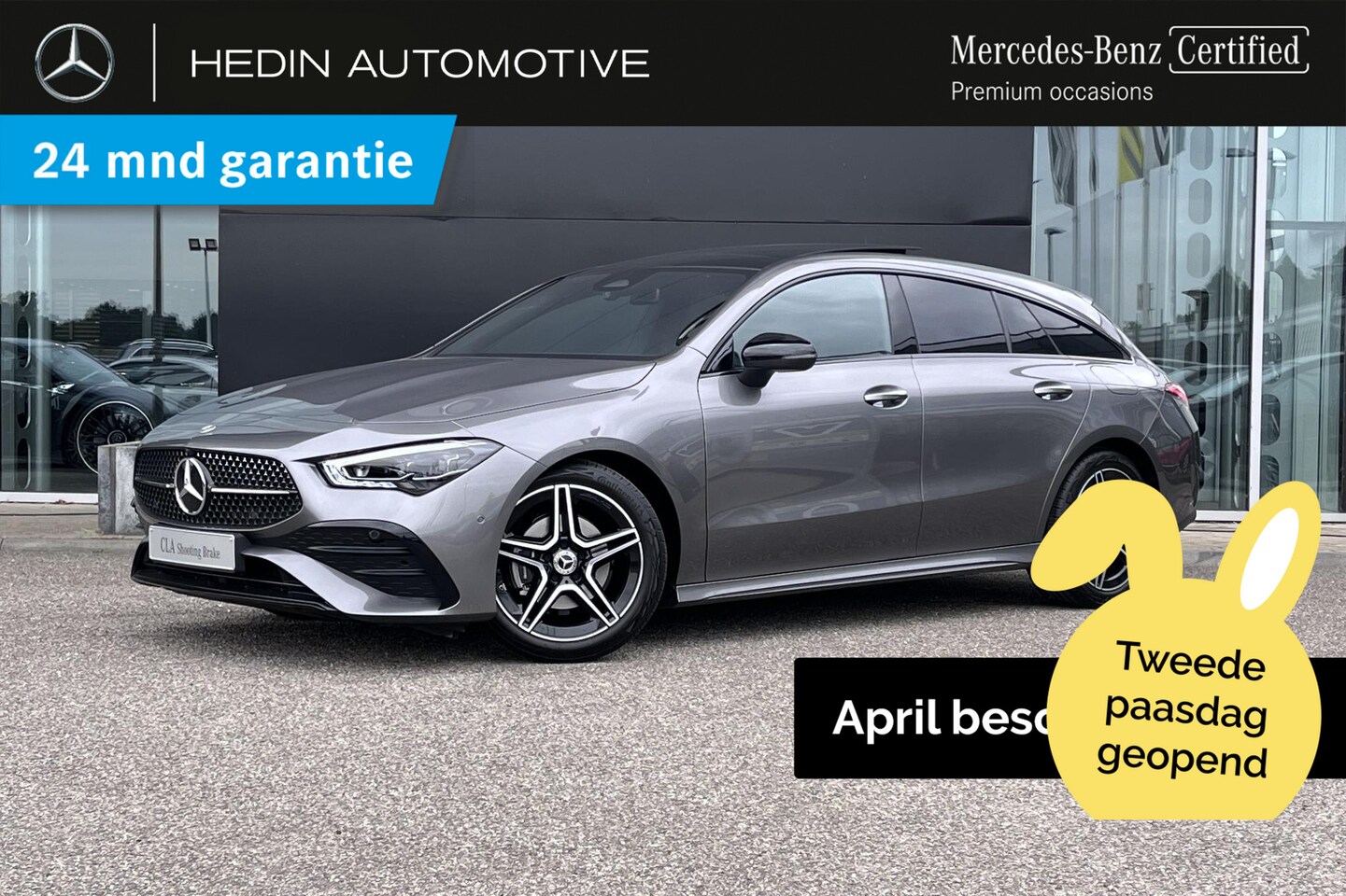 Mercedes-Benz CLA-klasse Shooting Brake - CLA 180 Star Edition AMG Line Limited | Nightpakket | Panoramadak | Distronic - AutoWereld.nl