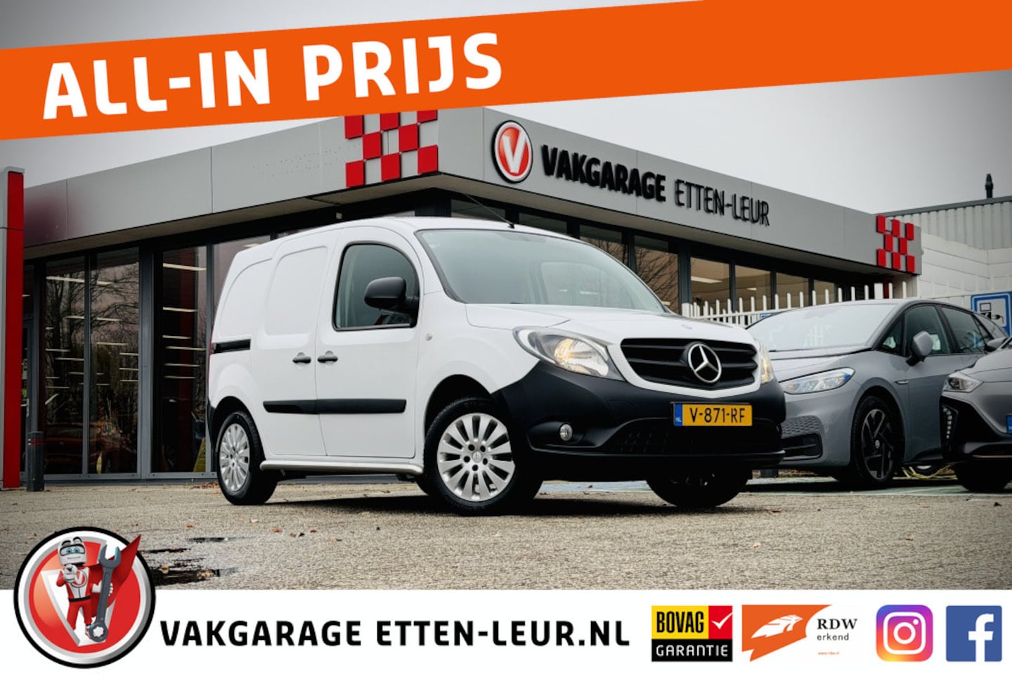 Mercedes-Benz Citan - 108 CDI BlueEFF. | MARGE | AIRCO | CAMERA | TREKHAAK | CRUISE - AutoWereld.nl