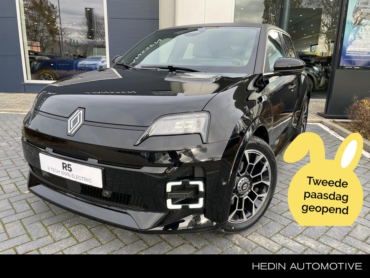 Renault 5 - comfort range Roland-Garros 52 kWh All weather banden | satijn zwarte dakafwerking | pack - AutoWereld.nl