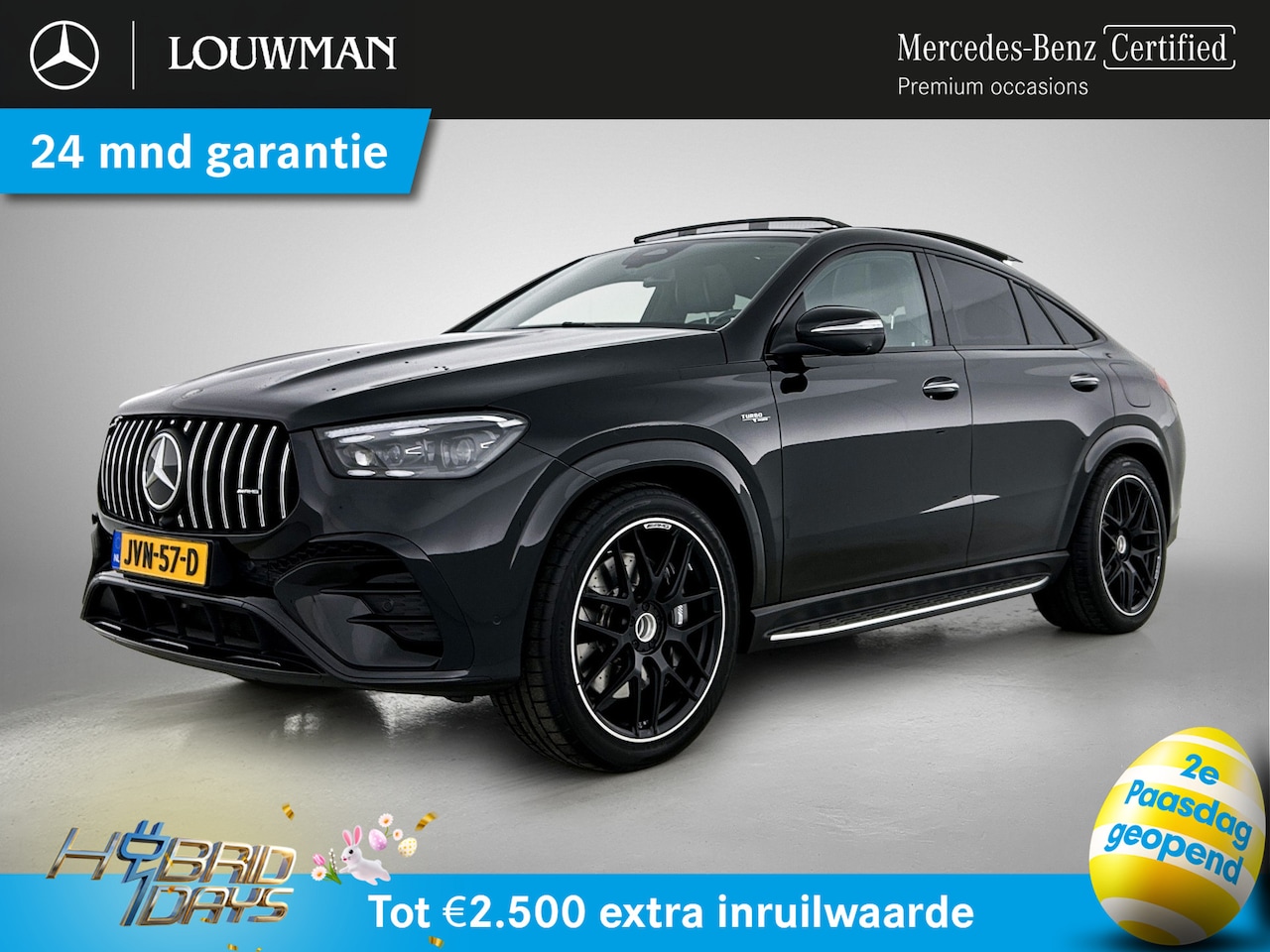 Mercedes-Benz AMG GLE - Coupé Mercedes-AMG 53 Hybrid 4MATIC+ Premium Plus Nightpakket | Panoramadak | Trekhaak | A - AutoWereld.nl