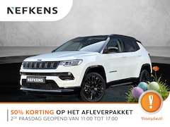 Jeep Compass - 4XE 240pk S Automaat | Plug-in Hybrid | LEER | Stoelverwarming | 19'' LM velgen | Camera |