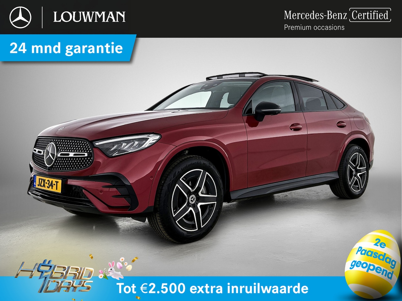 Mercedes-Benz GLC-klasse Coupé - 300 e 4MATIC AMG Nightpakket | Panoramadak | Trekhaak | Rijassistentiepack / Distronic | 3 - AutoWereld.nl