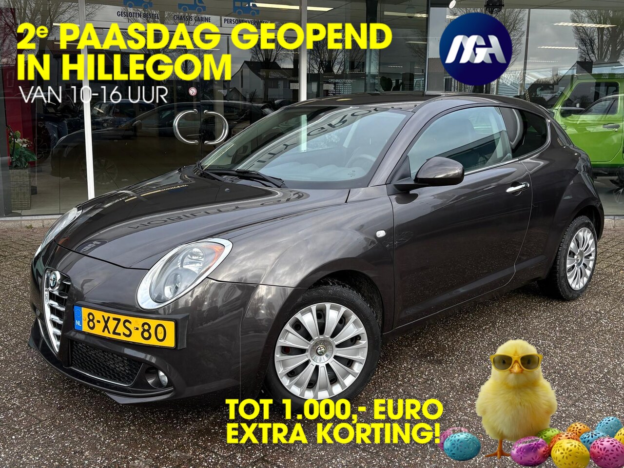 Alfa Romeo MiTo - 0.9 TwinAir Esclusivo | Navi | Climaat control | Leer | parkeersensoren | Dealer onderhoud - AutoWereld.nl