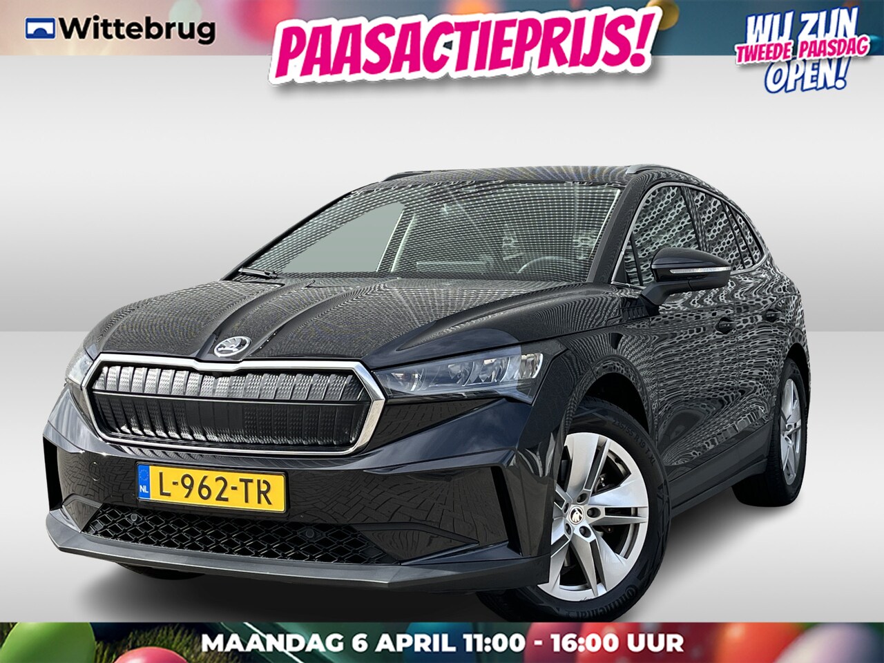 Skoda Enyaq iV - 80 / Navigatie / App connect / Parkeersensoren V+A / Camera / - AutoWereld.nl