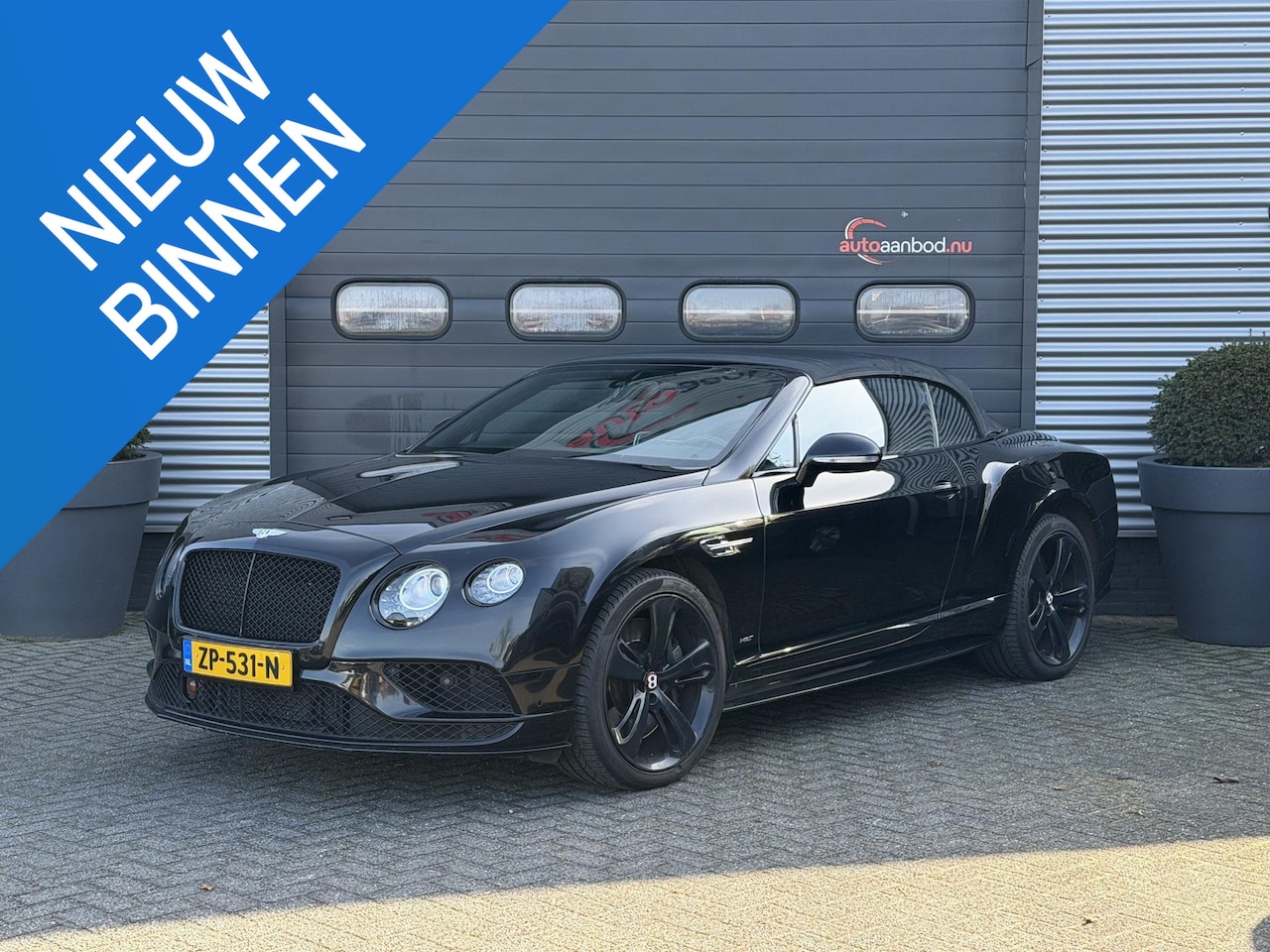 Bentley Continental GTC - 4.0 V8S | Massage | Stoelkoeling | Camera | Carbon | Breitling | DAB | - AutoWereld.nl