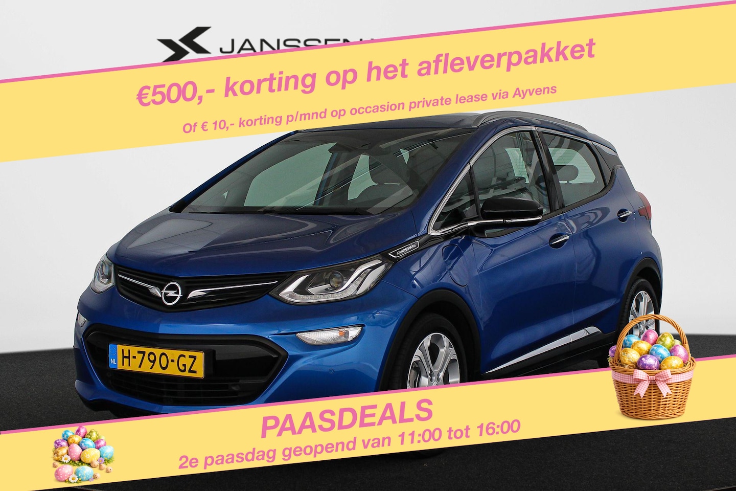 Opel Ampera-e - Business 60 kWh SOH 100% Stoelverwarming Climate Control - AutoWereld.nl