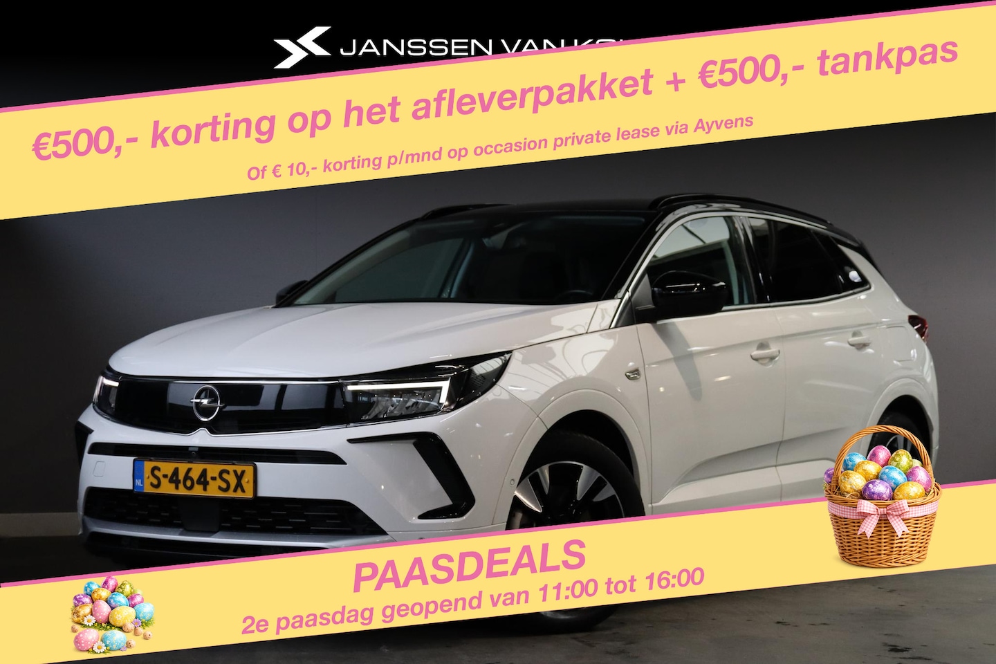Opel Grandland - 1.6 Turbo Plug-In Hybrid Ultimate SOH 94% / Navigatie / Alcantara / Trekhaak - AutoWereld.nl