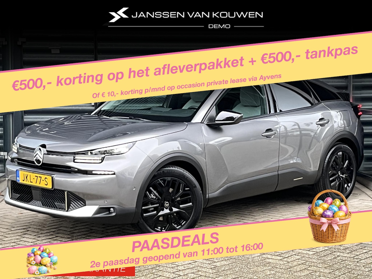 Citroën C4 - 1.2 Hybrid 145pk Max Panoramadak / Alcantara / Massagestoelen / Stoelverwarming  Complete - AutoWereld.nl
