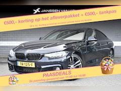 BMW 4-serie Gran Coupé - 418i High Executive M-Sport Schuifdak Sportstoelen Stoelverwarming
