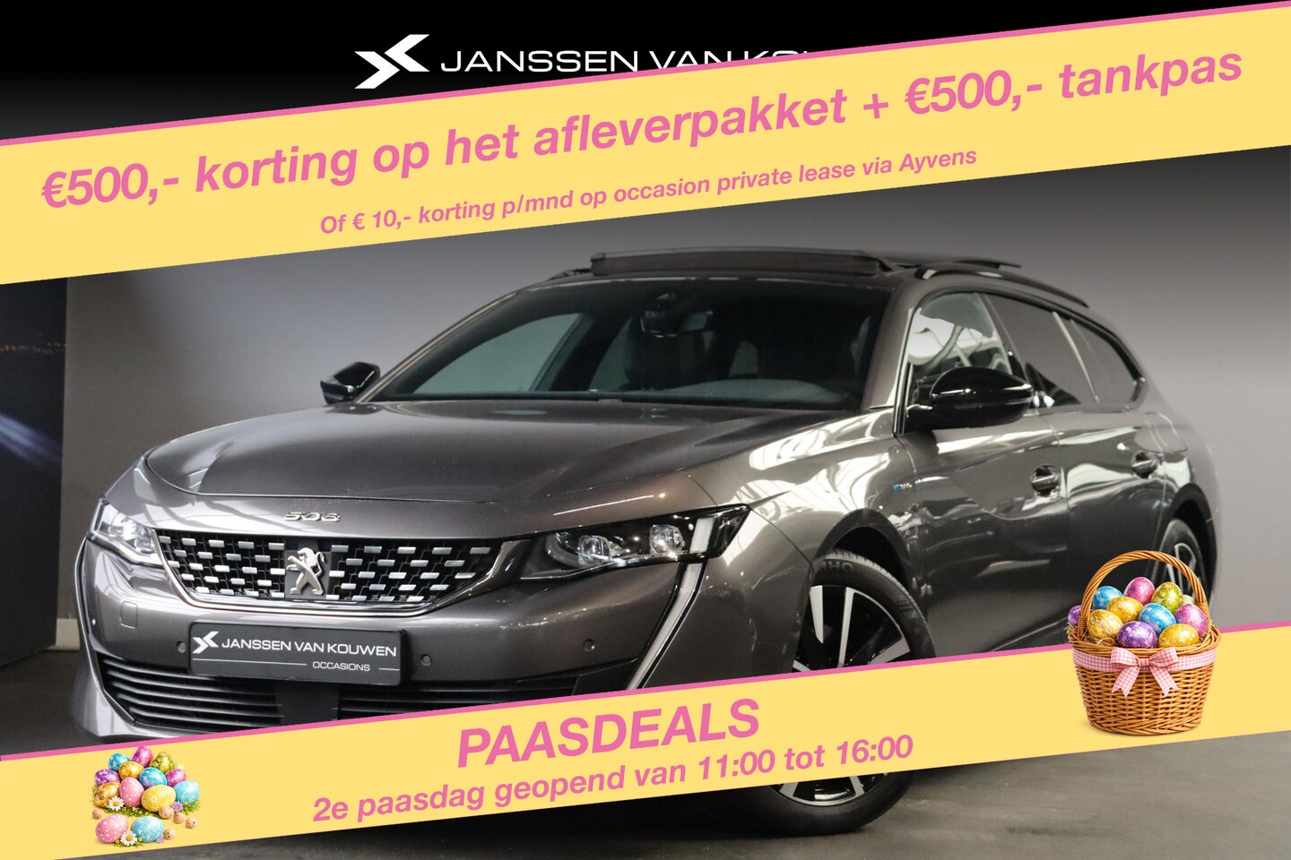 Peugeot 508 SW - 1.6 PHEV GT 90% SOH / Panoramadak / Stoelverwarming / FOCAL / Adaptieve Cruise Control - AutoWereld.nl