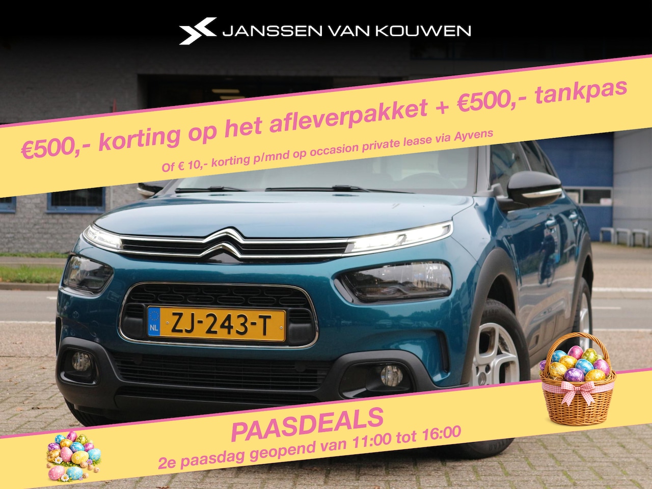 Citroën C4 Cactus - 1.2 PureTech Business Automaat / Navigatie / Apple Carplay / Cruise - AutoWereld.nl