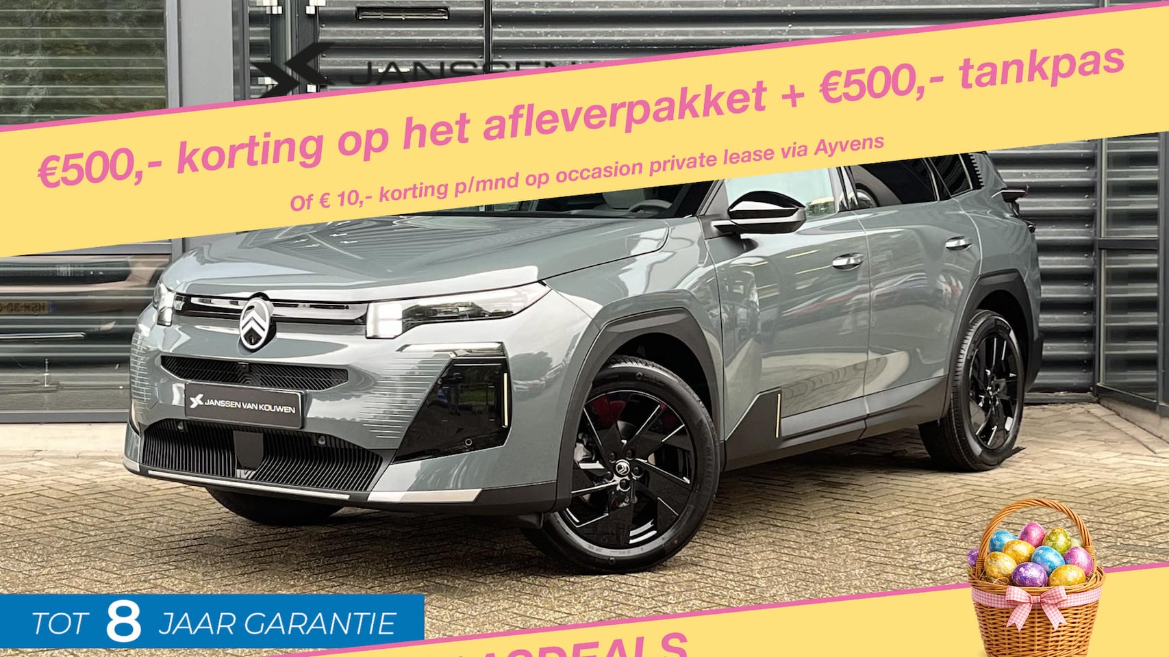Citroën C5 Aircross - 1.2 Hybrid 145 Max Trekhaak Stoelventilatie Panoramadak Massage - AutoWereld.nl