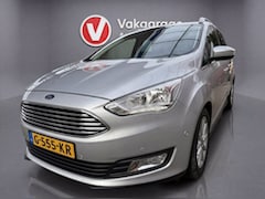 Ford Grand C-Max - 1.5 Titanium / Parkeersensoren / Stoelverwarming / Airco / Bluetooth / CruiseControl