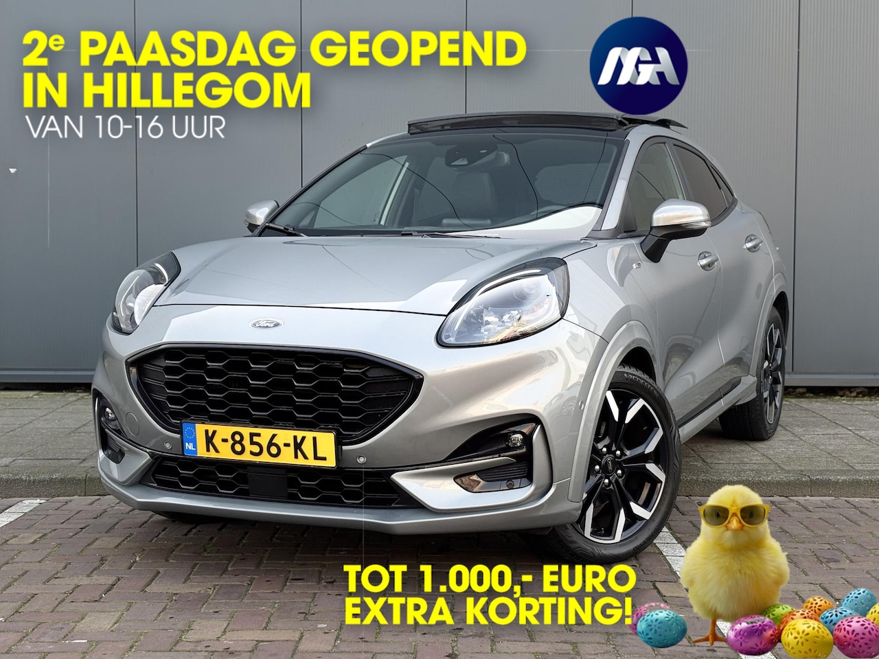 Ford Puma - 1.0 EcoBoost ST-Line X | Apple-Android | Schuif-Kanteldak | Parkeercamera - AutoWereld.nl