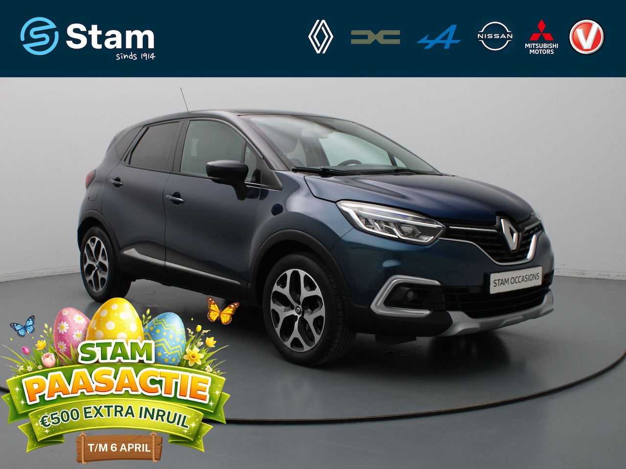 Renault Captur - 90pk TCe Intens Cruise | Climate | Navi | Parkeersens. achter | Trekhaak - AutoWereld.nl