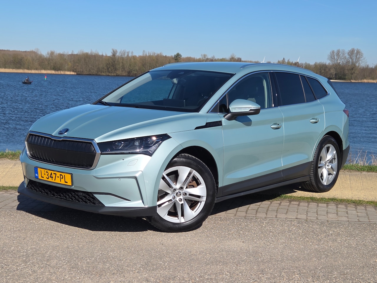 Skoda Enyaq iV - 80 supernette auto, SOH 92%, warmtepomp/trekhaak/cruisecontrol - AutoWereld.nl