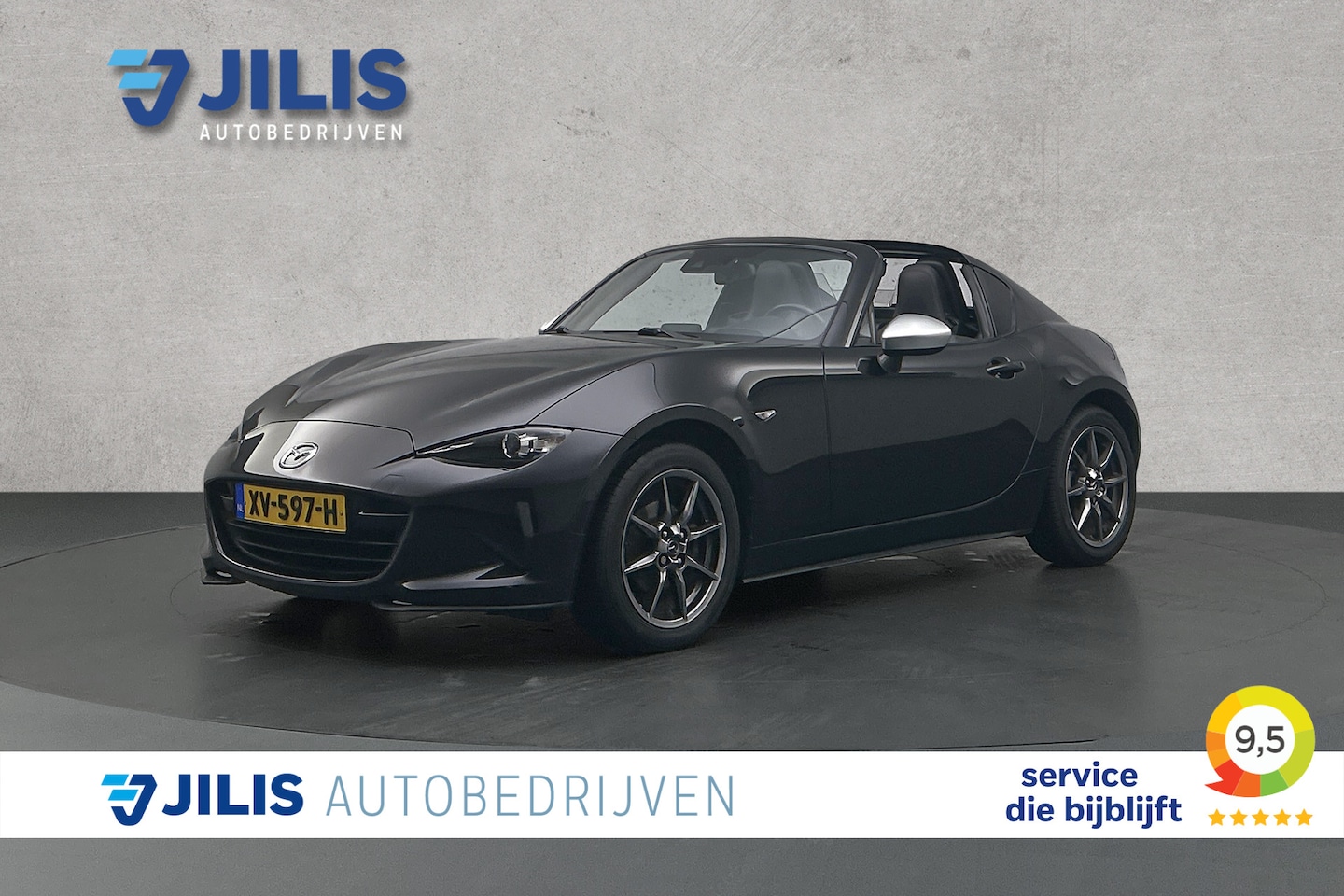 Mazda MX-5 RF - 1.5 SkyActiv-G 132 GT-M | Leder | Stoelverwarming | Camera | LED | Navigatie - AutoWereld.nl