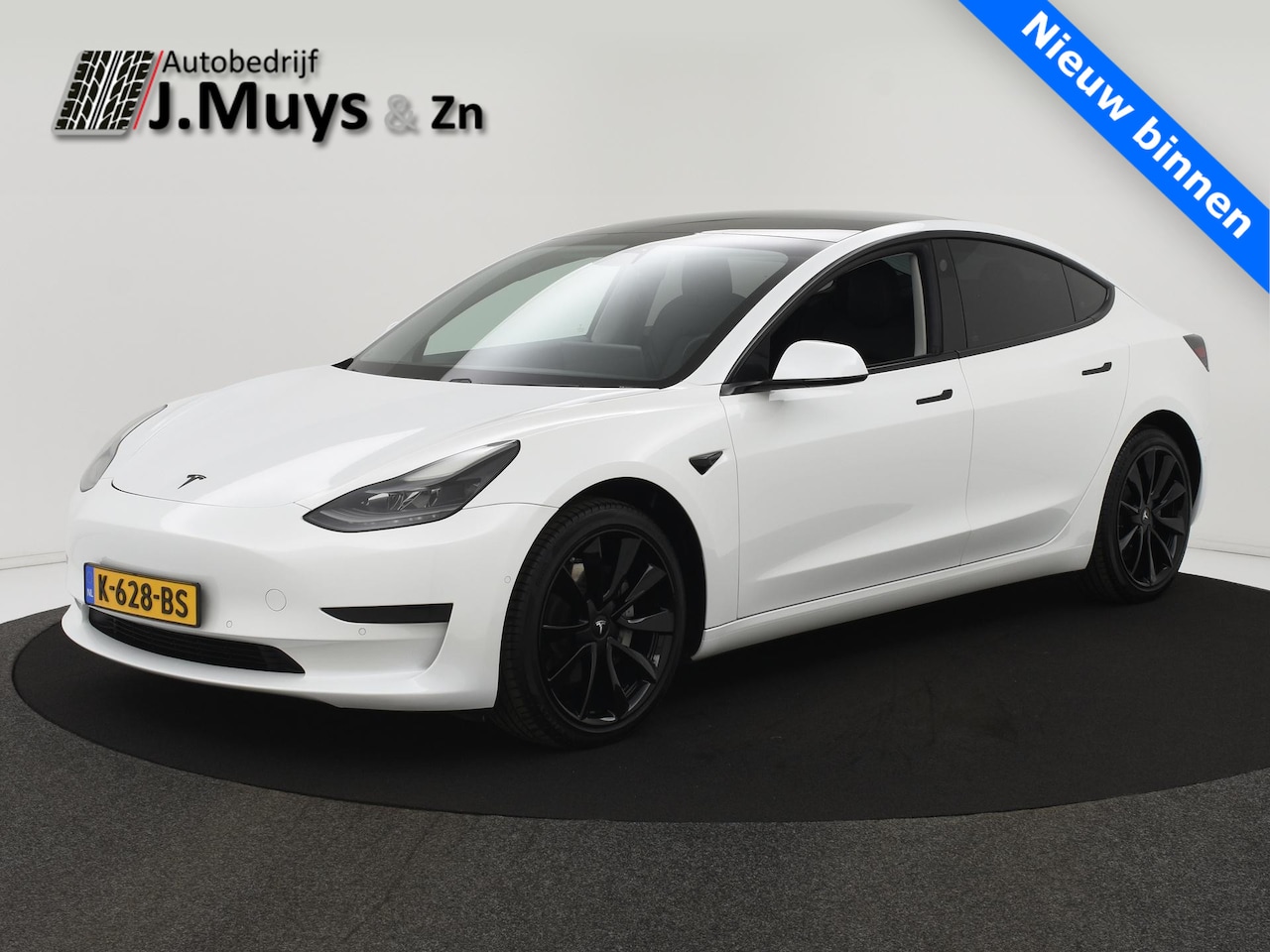Tesla Model 3 - Standard RWD Plus 60 kWh LFP-ACCU|SOH92%|PANODAK|19INCH|LEER|BLIS|CAMERA|ORG.NL - AutoWereld.nl