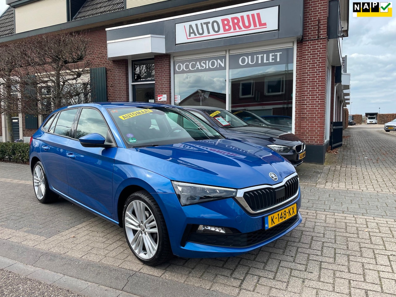 Skoda Scala - 1.0 TSI Business Edition Aut.|NL-auto|Vitual Cockp.|Navi|18 Inch| - AutoWereld.nl