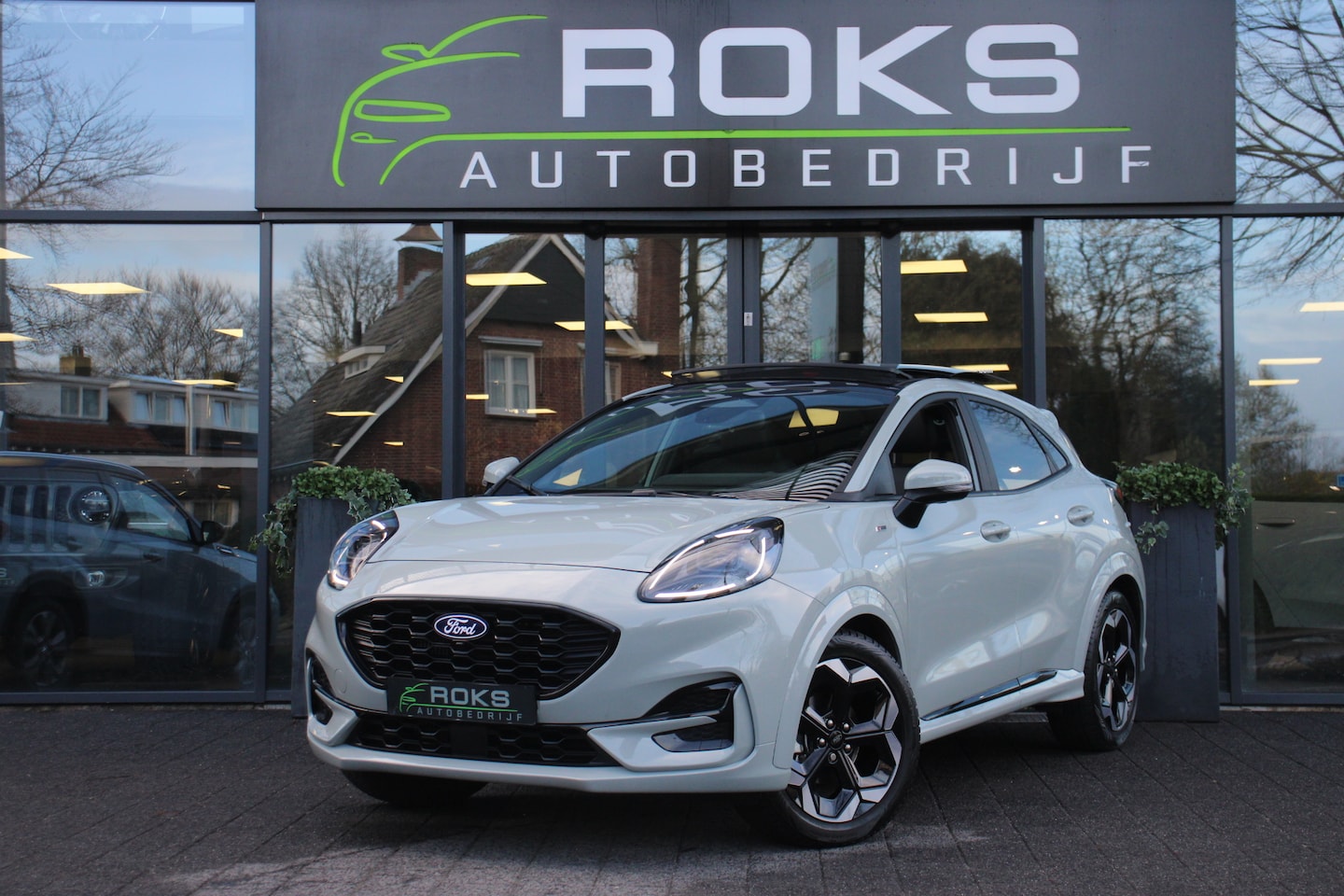 Ford Puma - 1.0 EcoBoost Hybrid ST-Line X Automaat Navi/Camera/Keyless/B&O/Panoramadak/H-leder/18Inch - AutoWereld.nl