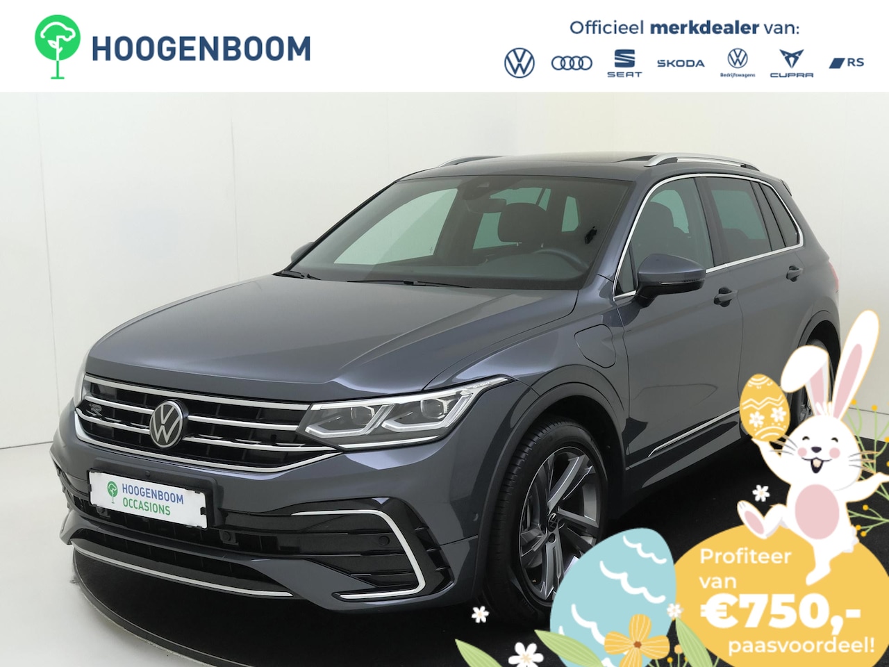 Volkswagen Tiguan - 1.4 TSI eHybrid R-Line Business | Panoramadak | 360 camera | LED matrix verlichting | Adap - AutoWereld.nl