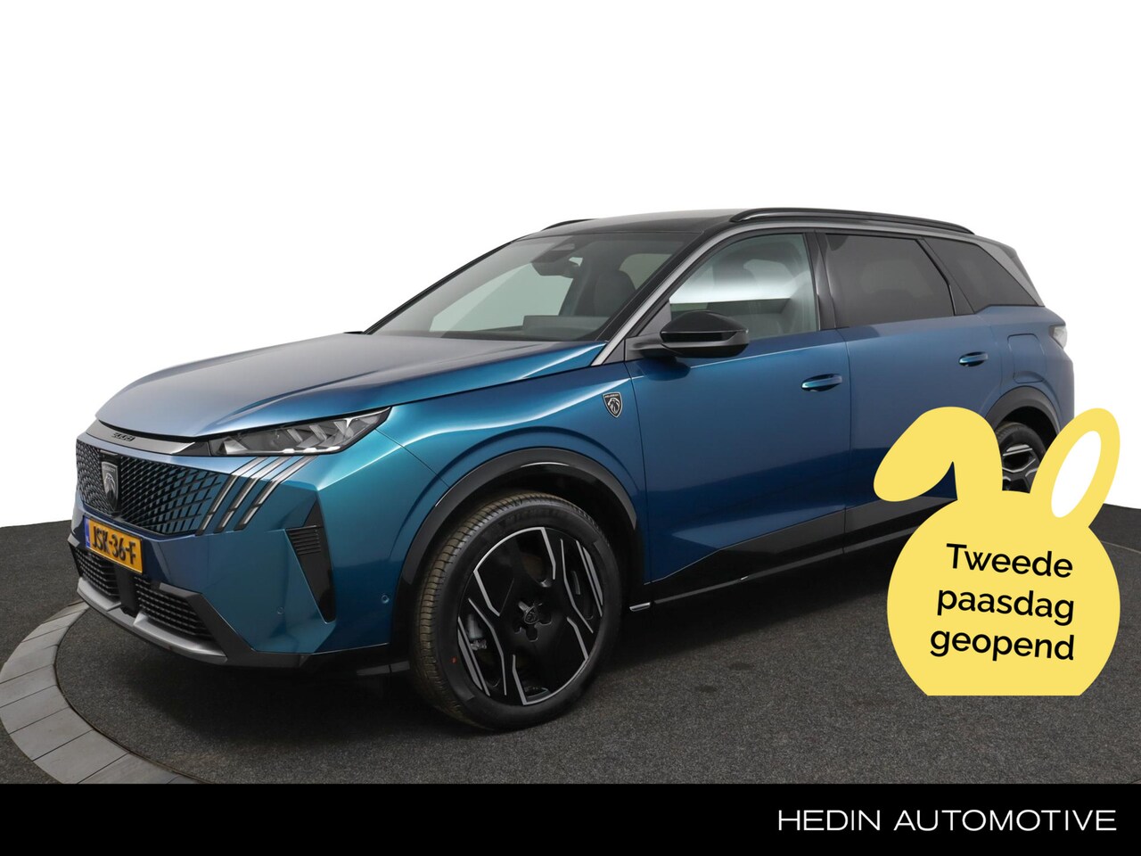 Peugeot e-5008 - GT Exclusive 73 kWh | Navigatie | Leder | Elek. Achterklep | Adapt. Cruise Control | Stuur - AutoWereld.nl