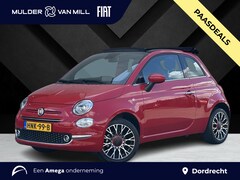Fiat 500 C - Cabio RED 1.0 Hybrid 70pk | NAVI | CLIMA | DAB+ | 16" LM-VELGEN | APPLE CARPLAY / ANDROID