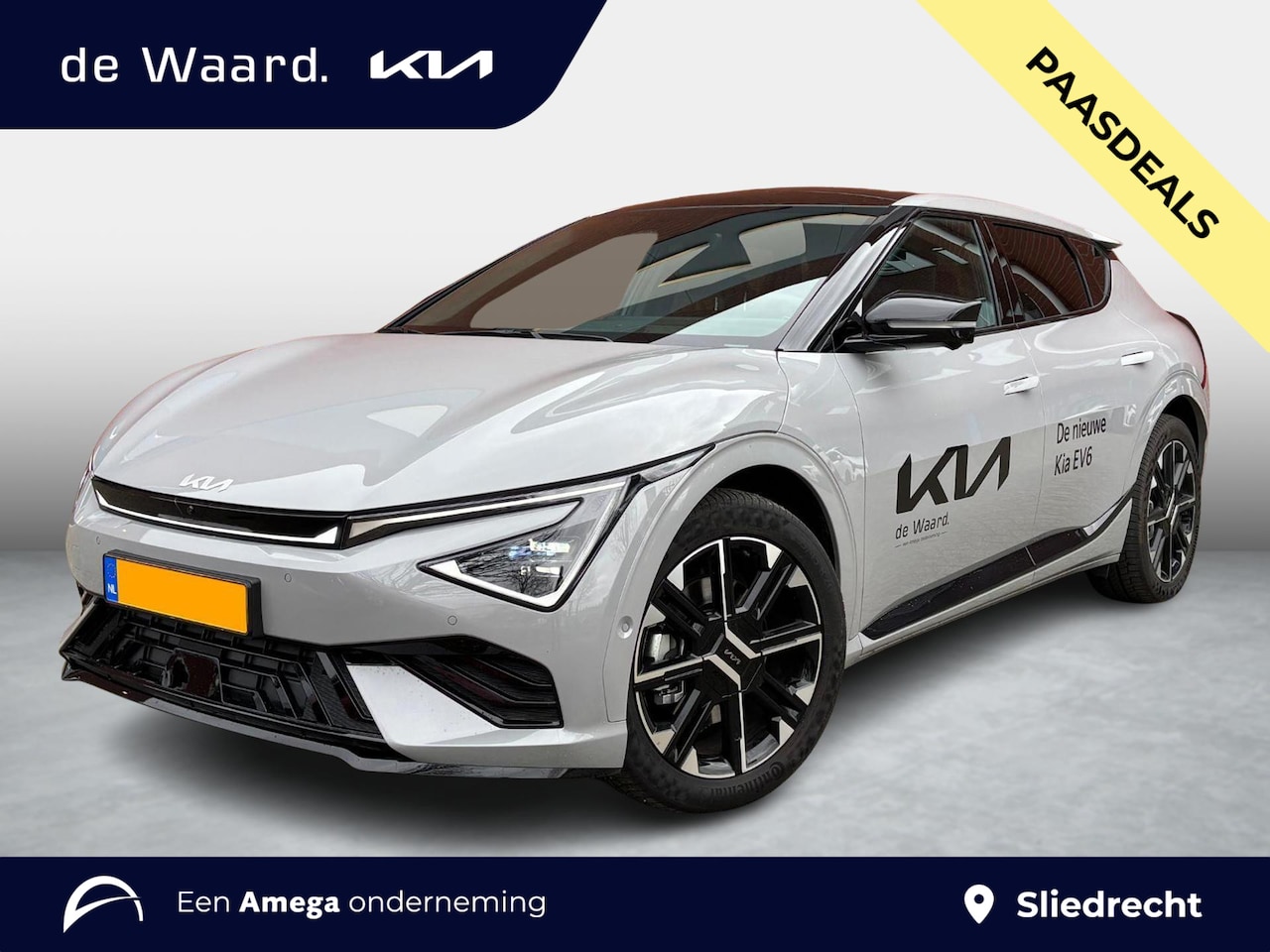 Kia EV6 - GT-Line 84kWh 228pk | €3.000,- KORTING | SCHUIF/KANTELDAK | HEAD-UP DISPLAY | MERIDIAN® PR - AutoWereld.nl