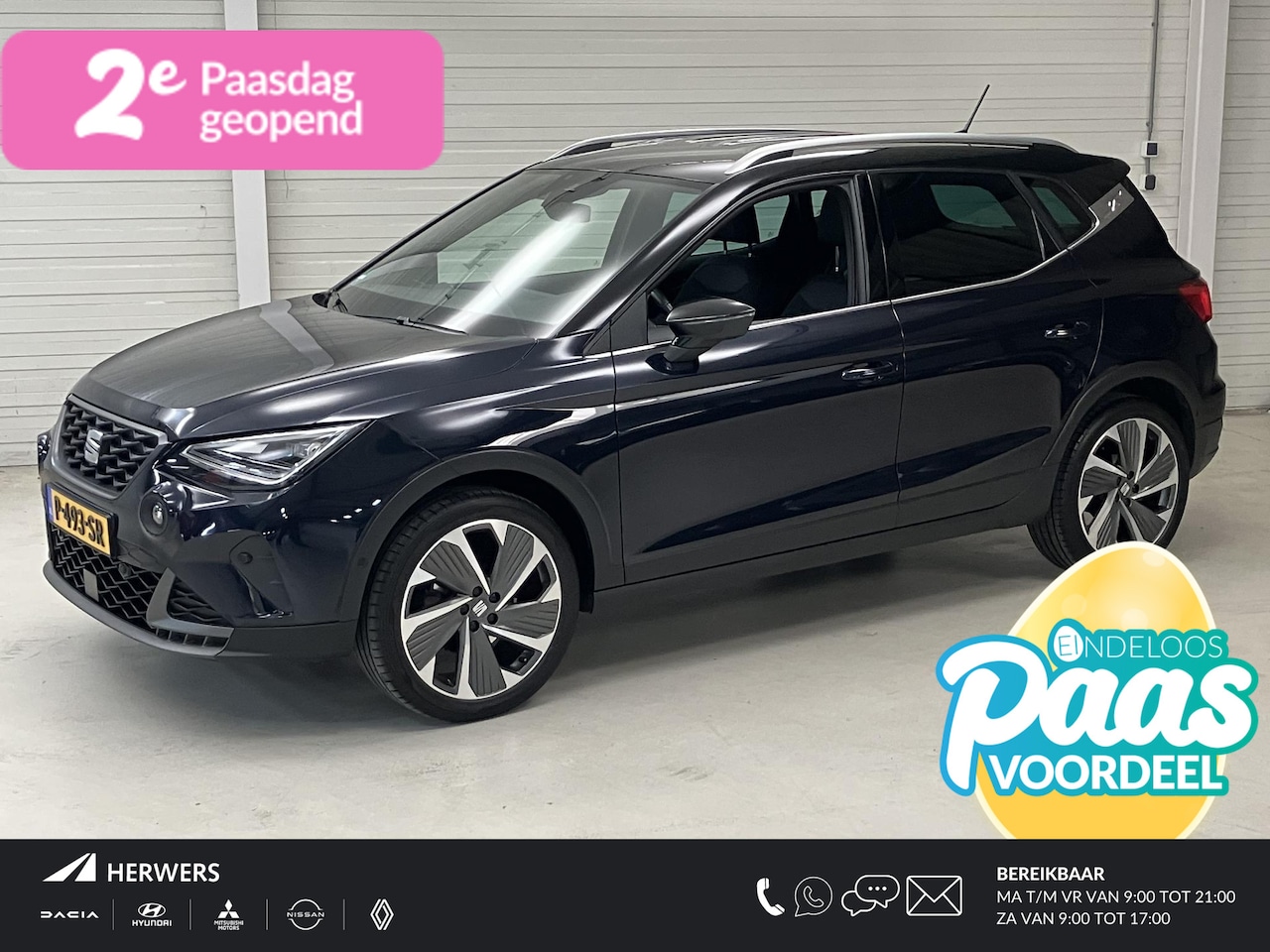 SEAT Arona - 1.0 TSI FR Business Intense / Half Lederen/Alcantara Bekleding / NL auto / Trekhaak / Beat - AutoWereld.nl