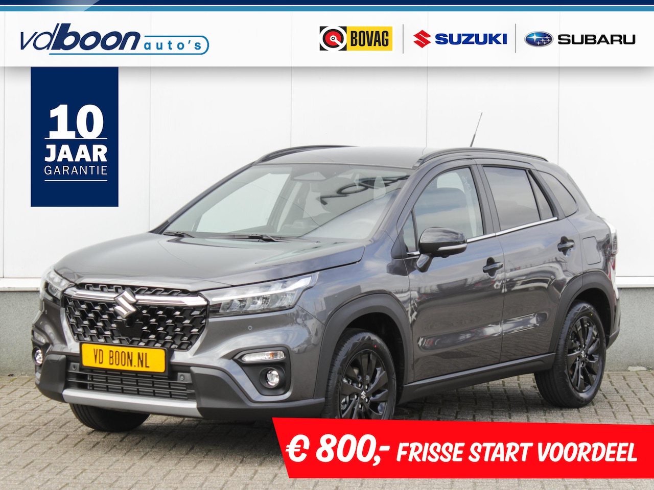 Suzuki S-Cross - 1.4 Boosterjet Special Edition Hybrid Automaat | Navi | Adap. Cruise | Camera - AutoWereld.nl