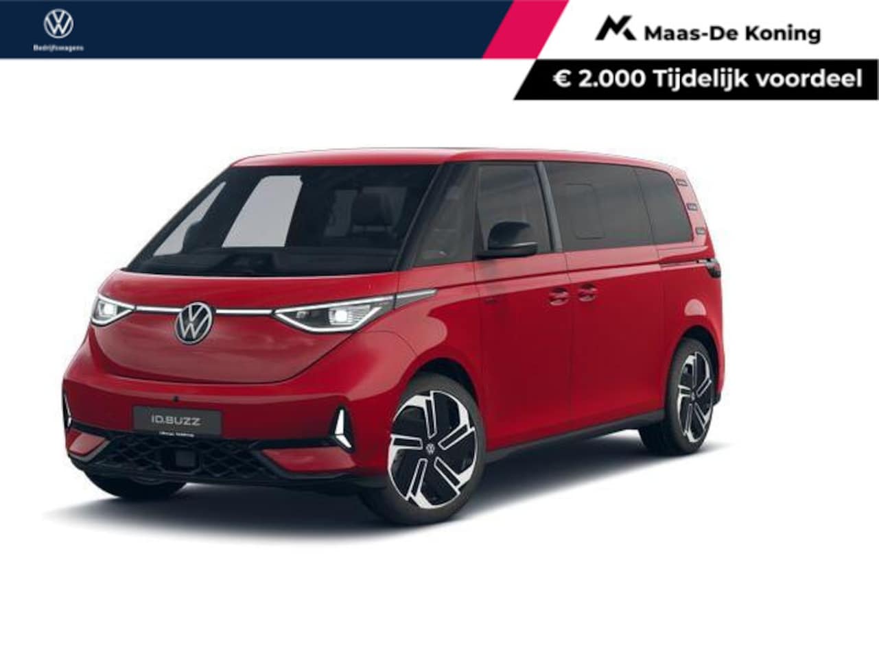 Volkswagen ID. Buzz - Bedrijfswagens GTX Limited 340pk 4Motion L2 735854 - AutoWereld.nl