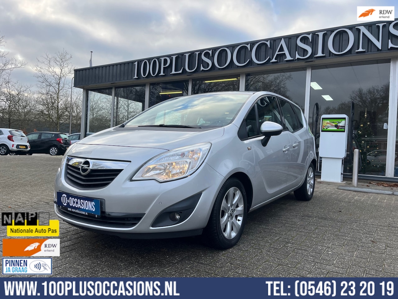 Opel Meriva - 1.4 Cosmo | Distributie nieuw| Airco | Cruise control | Kleine beurt - AutoWereld.nl