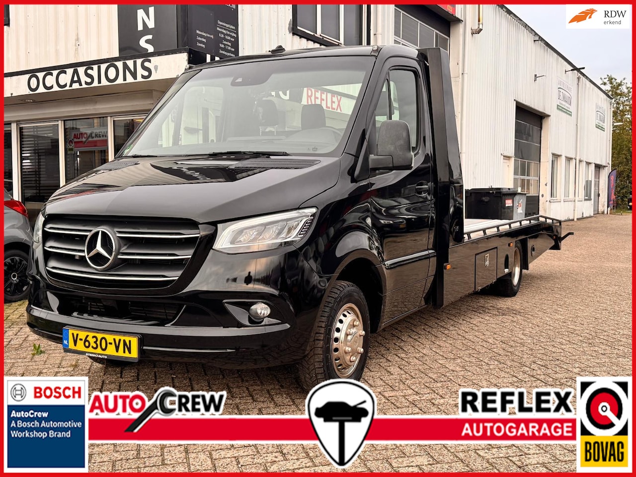 Mercedes-Benz Sprinter - 519 3.0 CDI 432 LANG OPRIJWAGEN|NIVEAUREGELAAR| TIJHOF - AutoWereld.nl