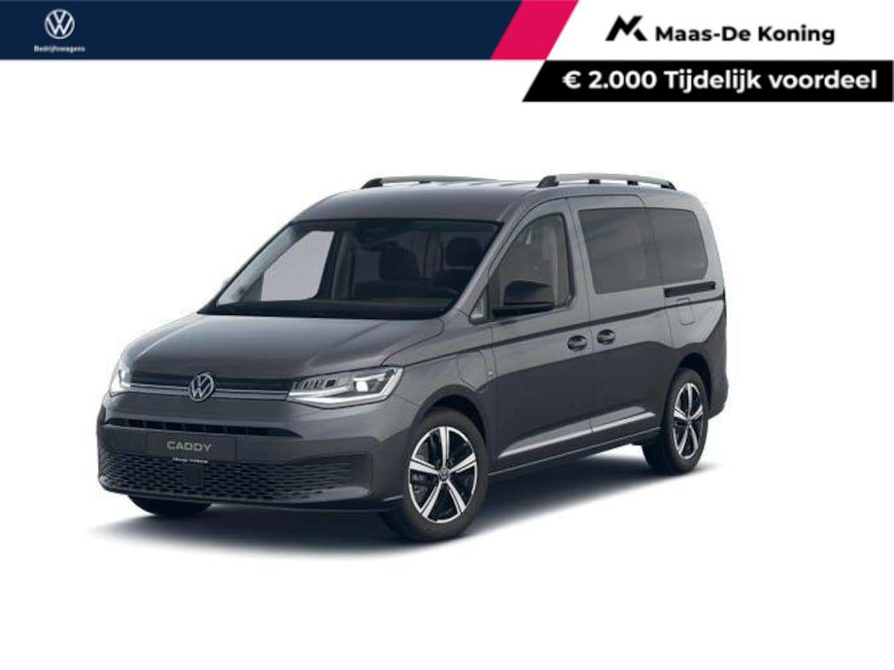 Volkswagen Caddy Maxi - Bedrijfswagens Combi Style 1.5 eHybrid 115pk Automaat 7-zits · 735857 - AutoWereld.nl