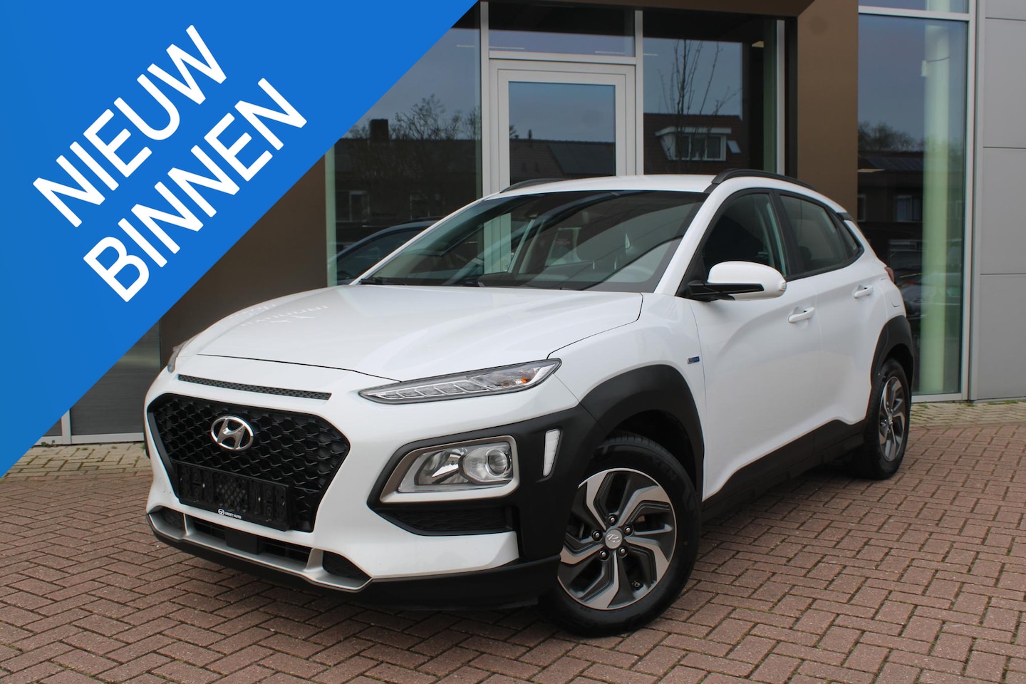 Hyundai Kona - 1.6 GDI HEV 140pk Comfort Automaat Hybrid Airco Camera Carplay Zeer mooi - AutoWereld.nl