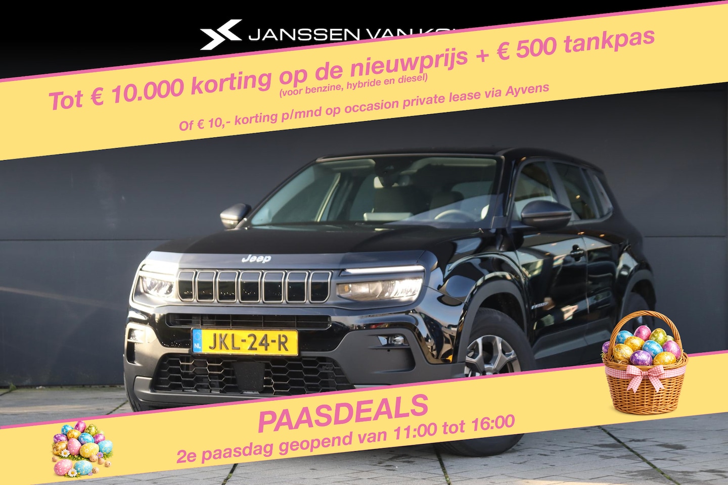 Jeep Avenger - Longitude 54 kWh / Actie - AutoWereld.nl