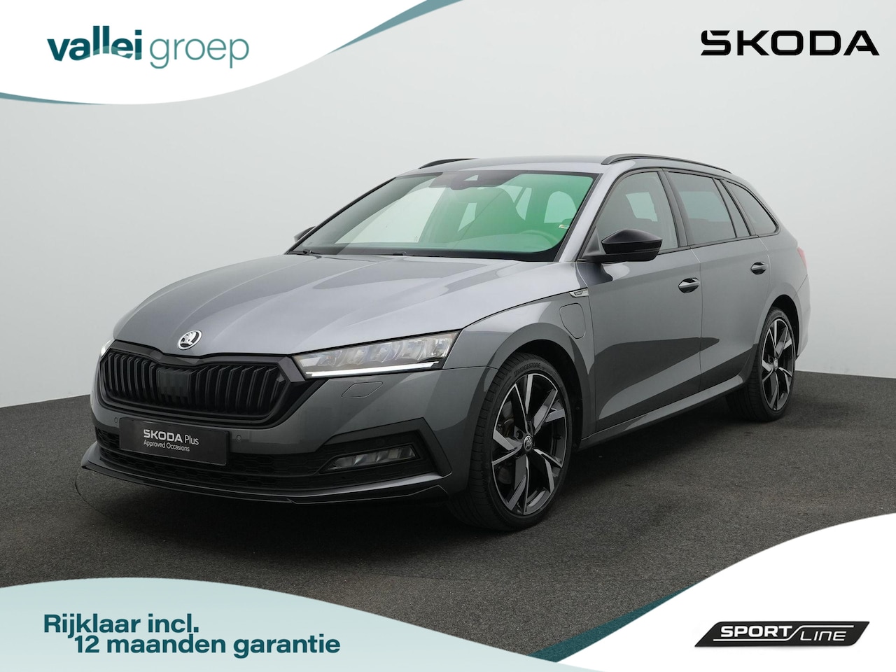 Skoda Octavia - 1.4 TSI 204 pk iV PHEV Sportline | Stuur-/achterbankverwarming | Parkeersensoren voor/acht - AutoWereld.nl