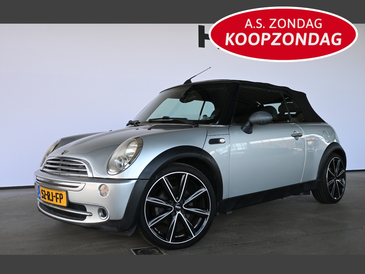 MINI Cabrio - Mini 1.6 One Pepper Airco Lichtmetaal TEKST LEZEN! All in Prijs! Inruil Mogelijk! - AutoWereld.nl