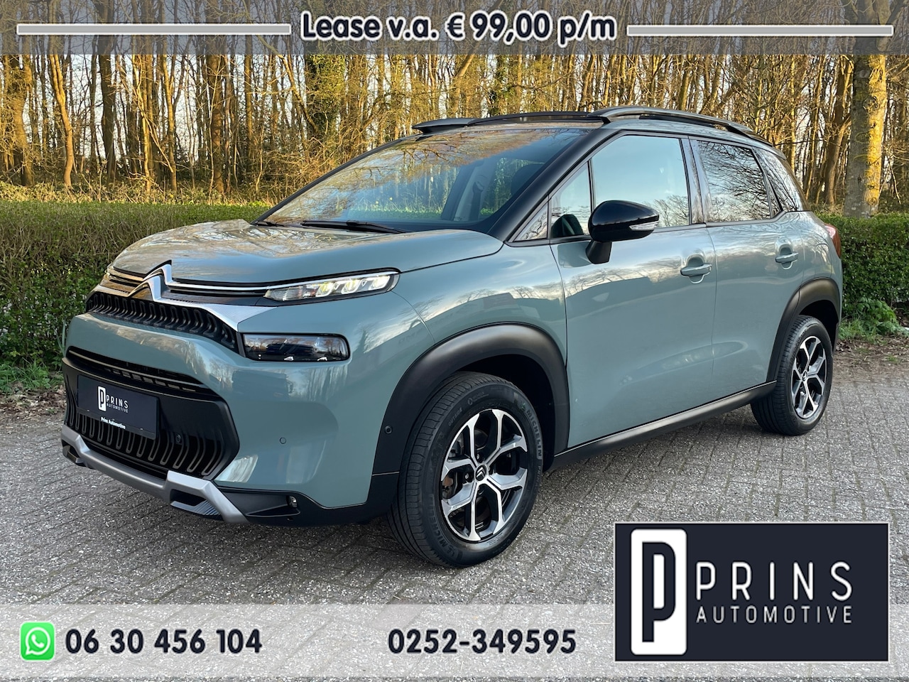 Citroën C3 Aircross - 1.2|Shine|Automaat|Pano|Navi|Camera|Carplay|PDC - AutoWereld.nl
